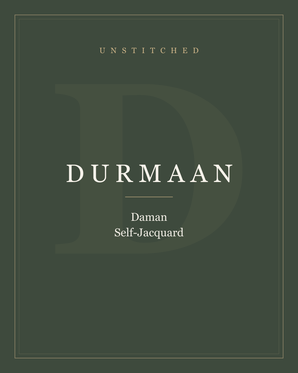 Daman Self-Jacquard — Unstitched
