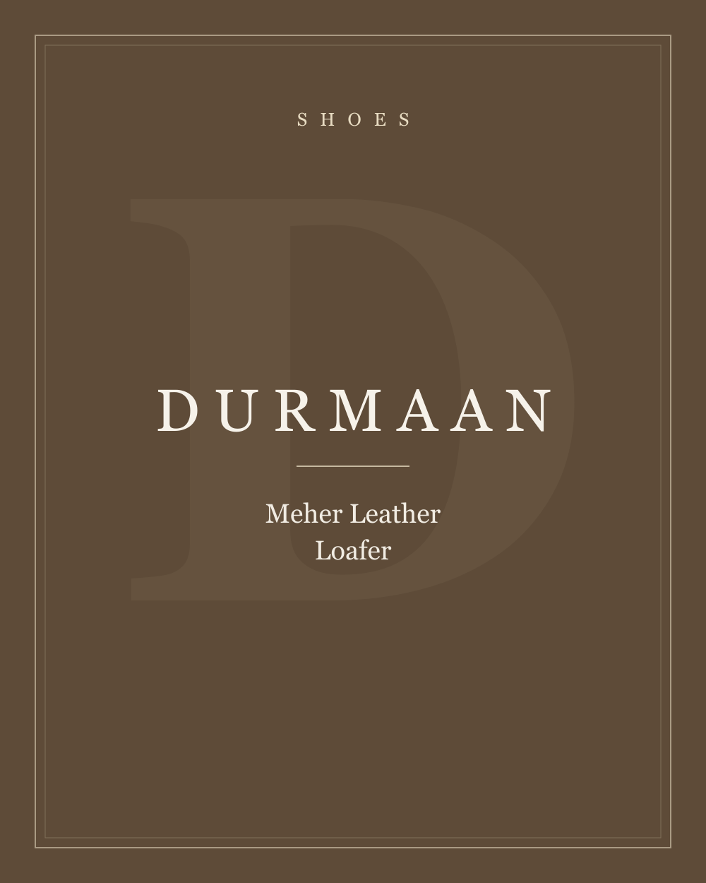Meher Leather Loafer — Shoes