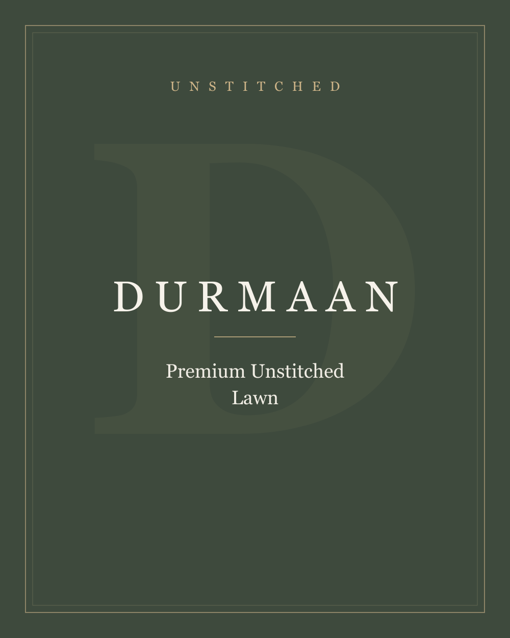 Premium Unstitched Lawn — Unstitched