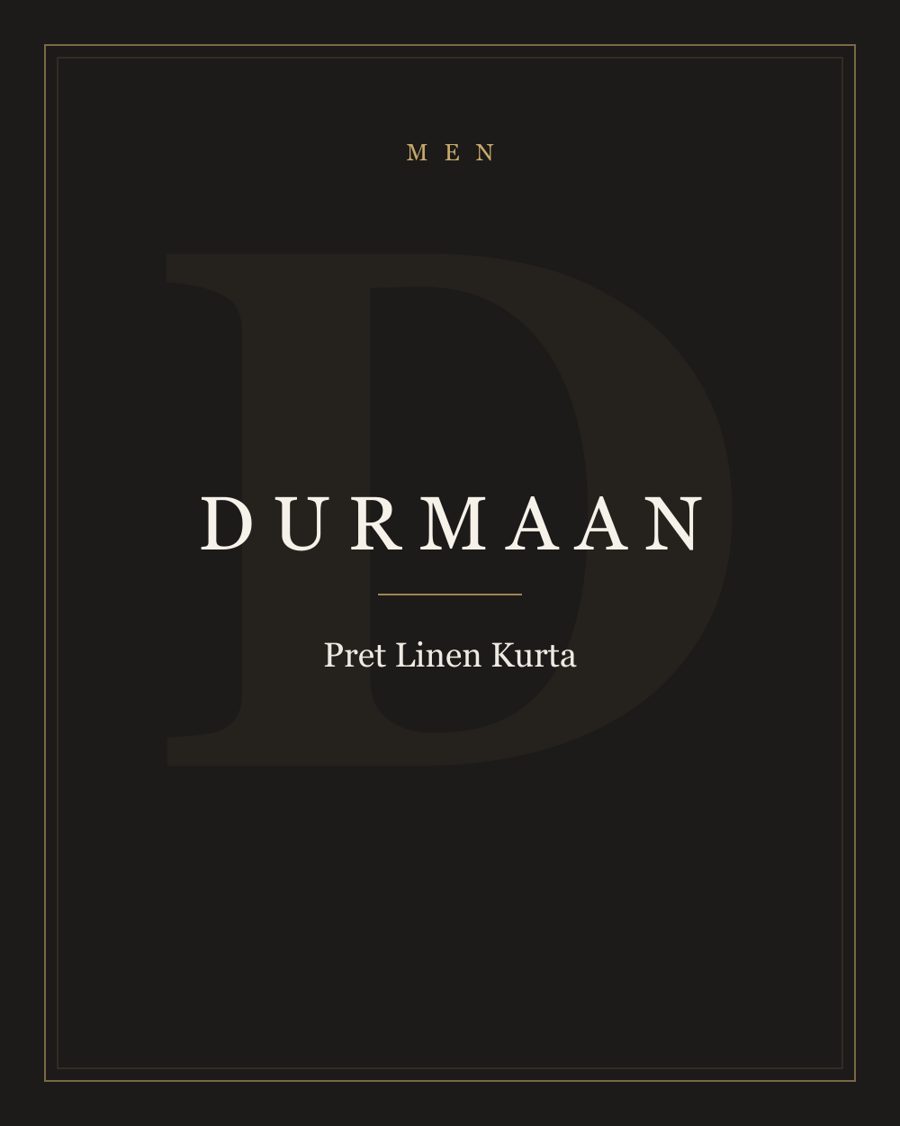 Pret Linen Kurta — Men