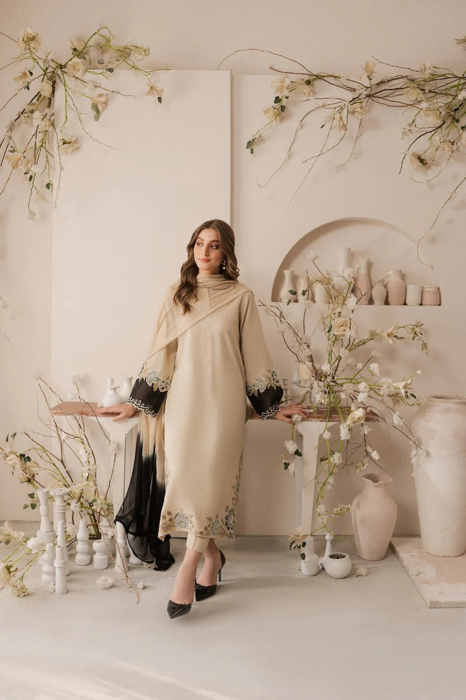 Safoora – Cotton 3PC Suit