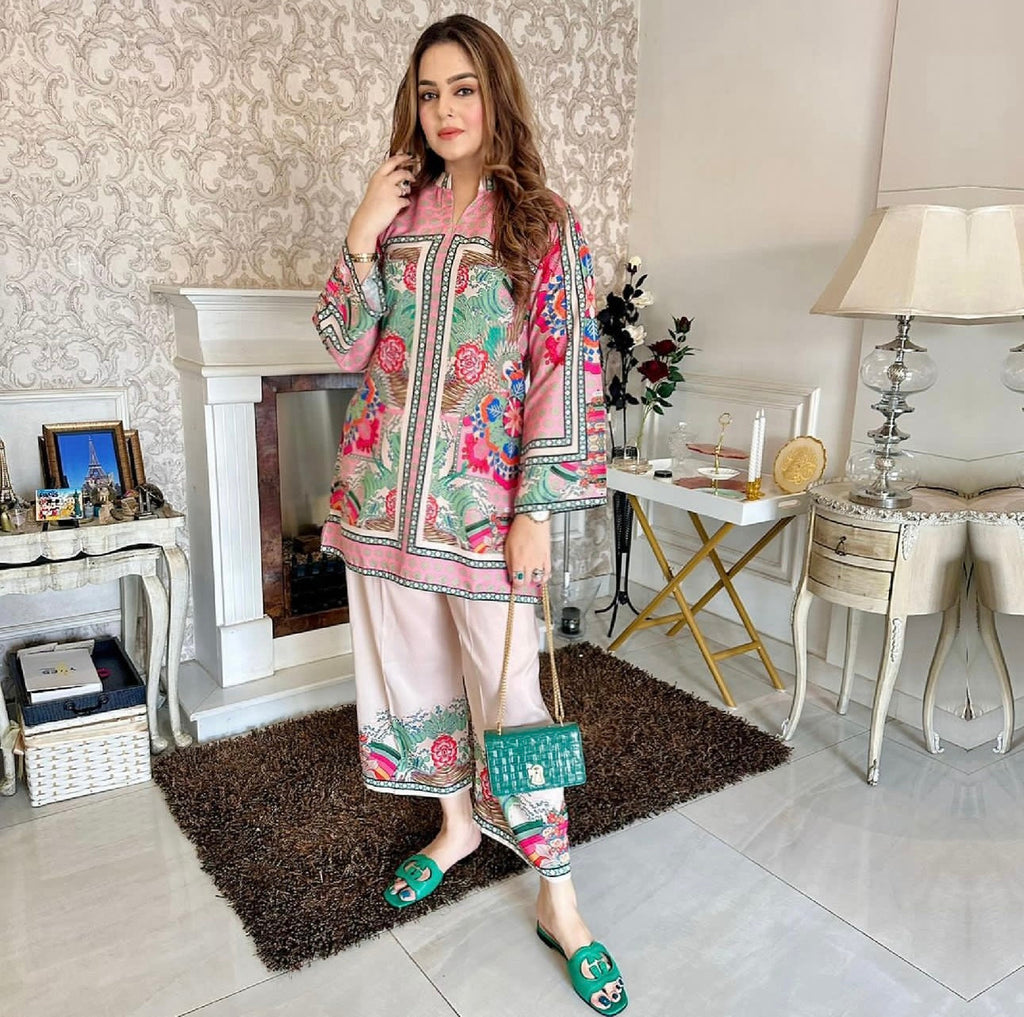 Anar-Kali – Digital Printed 2PC