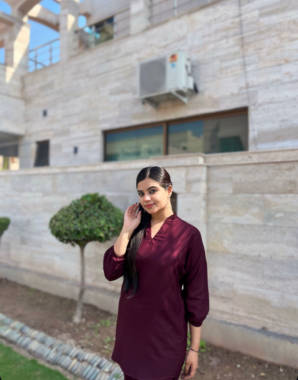 Amel – 2PC Linen Suit