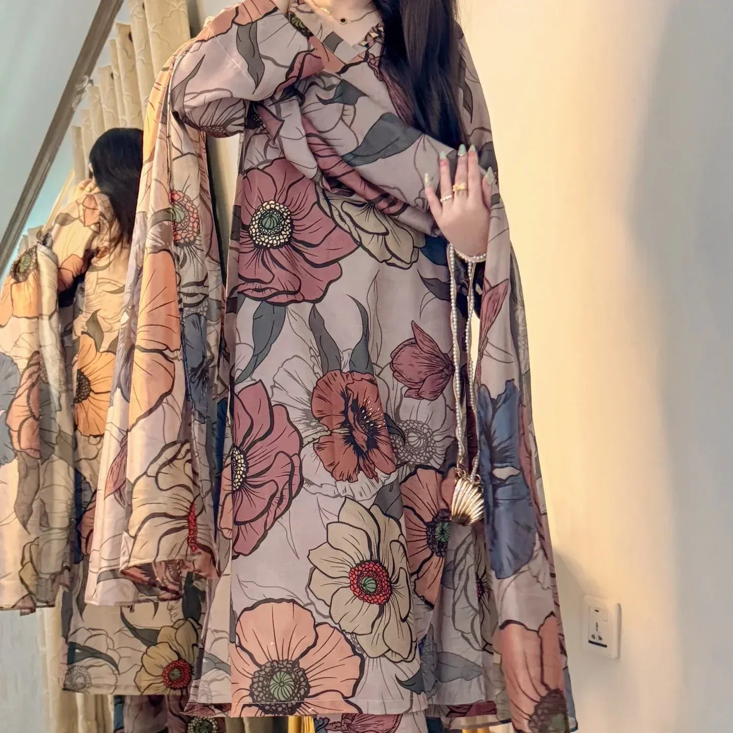 Laleen Skin – Khaddar 3PC Suit