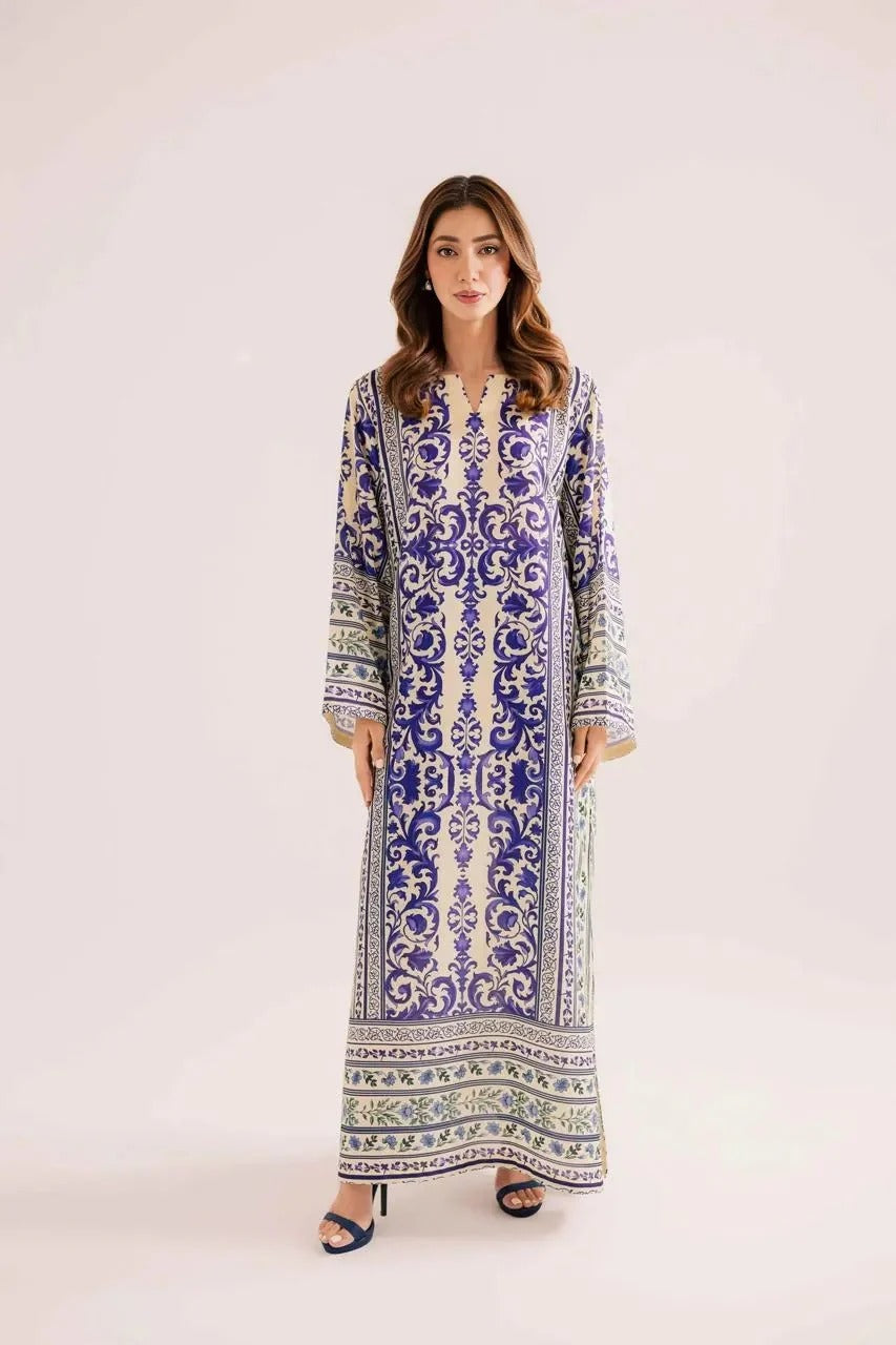 Sara – Grip Silk Kaftan 2PC