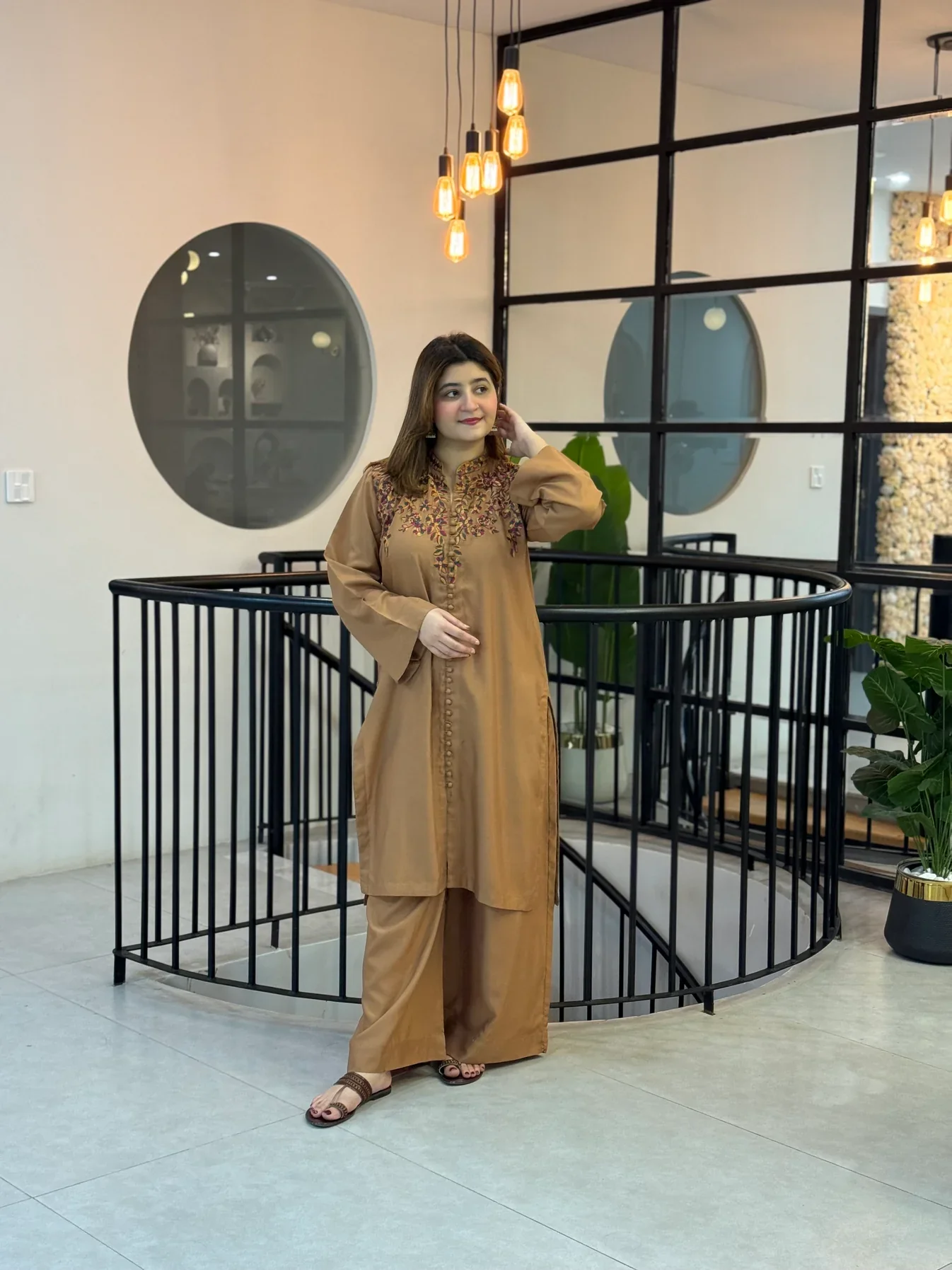 Umzay Luxe – Stone Linen 2PC