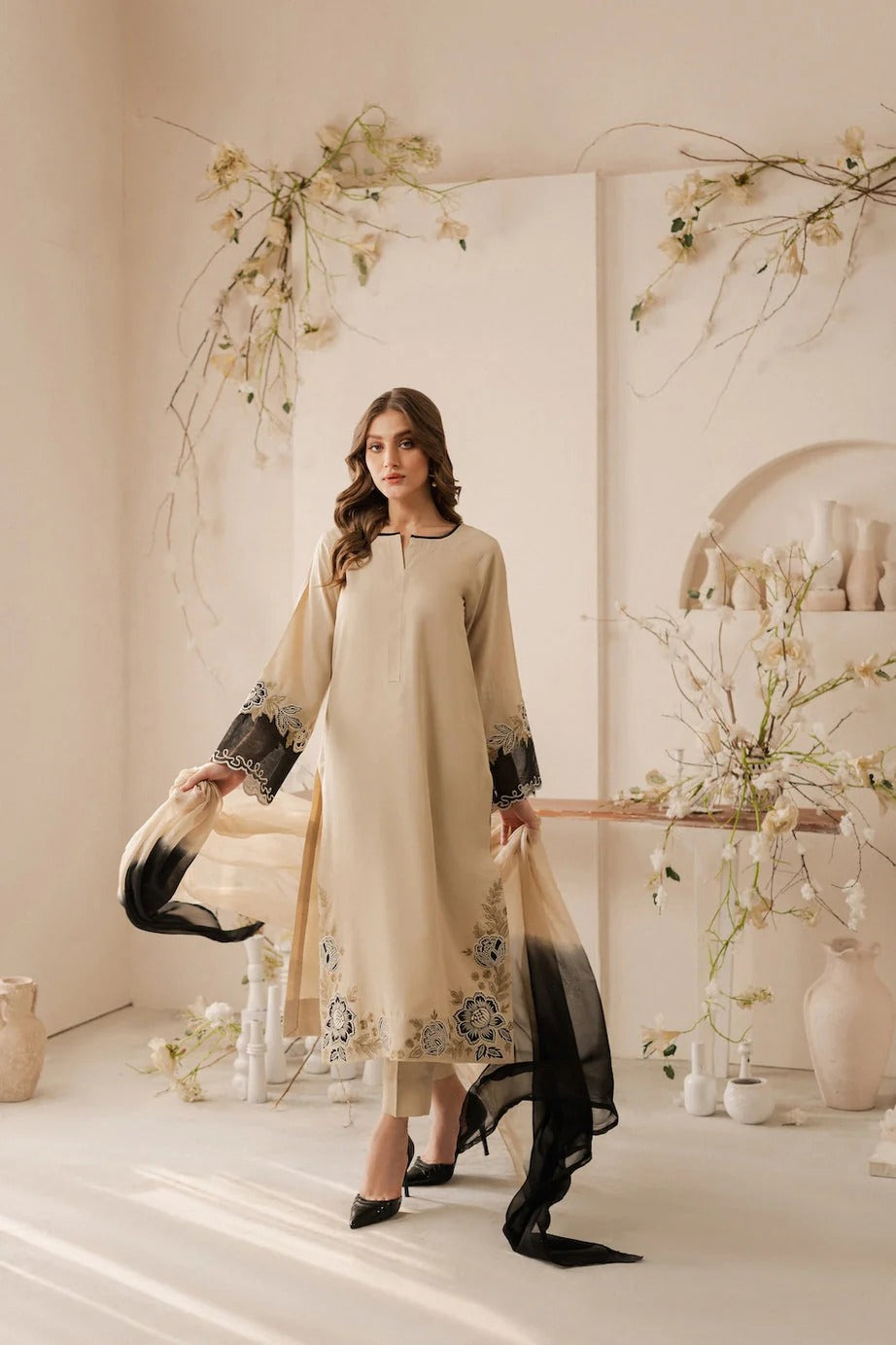 Safoora – Cotton 3PC Suit
