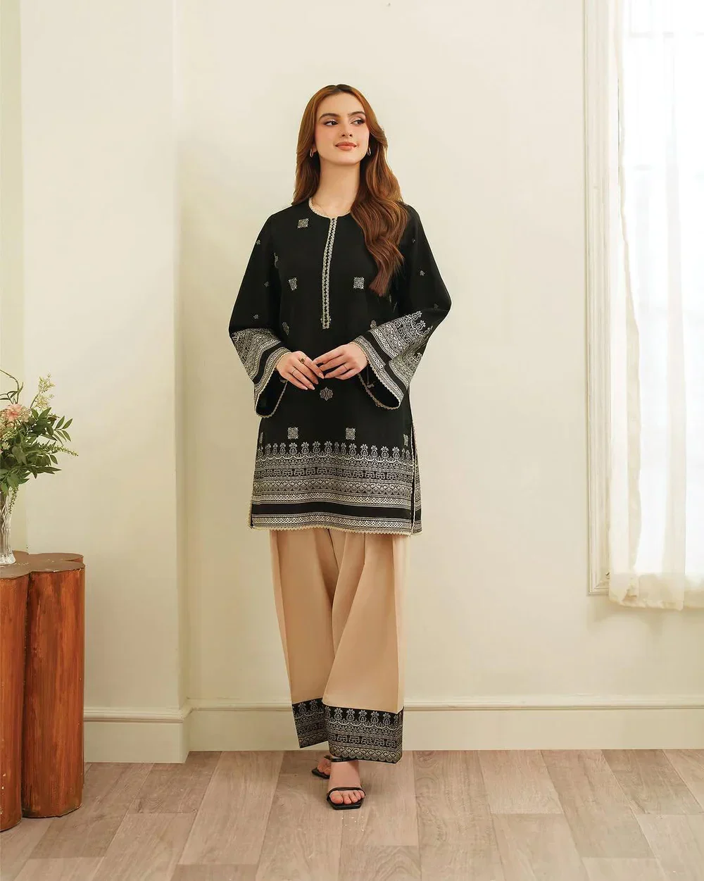 Silk Reverie – Digital Co-Ord 2-Piece Set