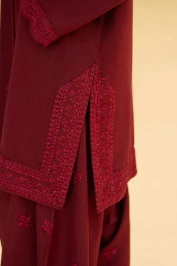 Durmaan Zareen – 3PC Traditional Farshi Suit