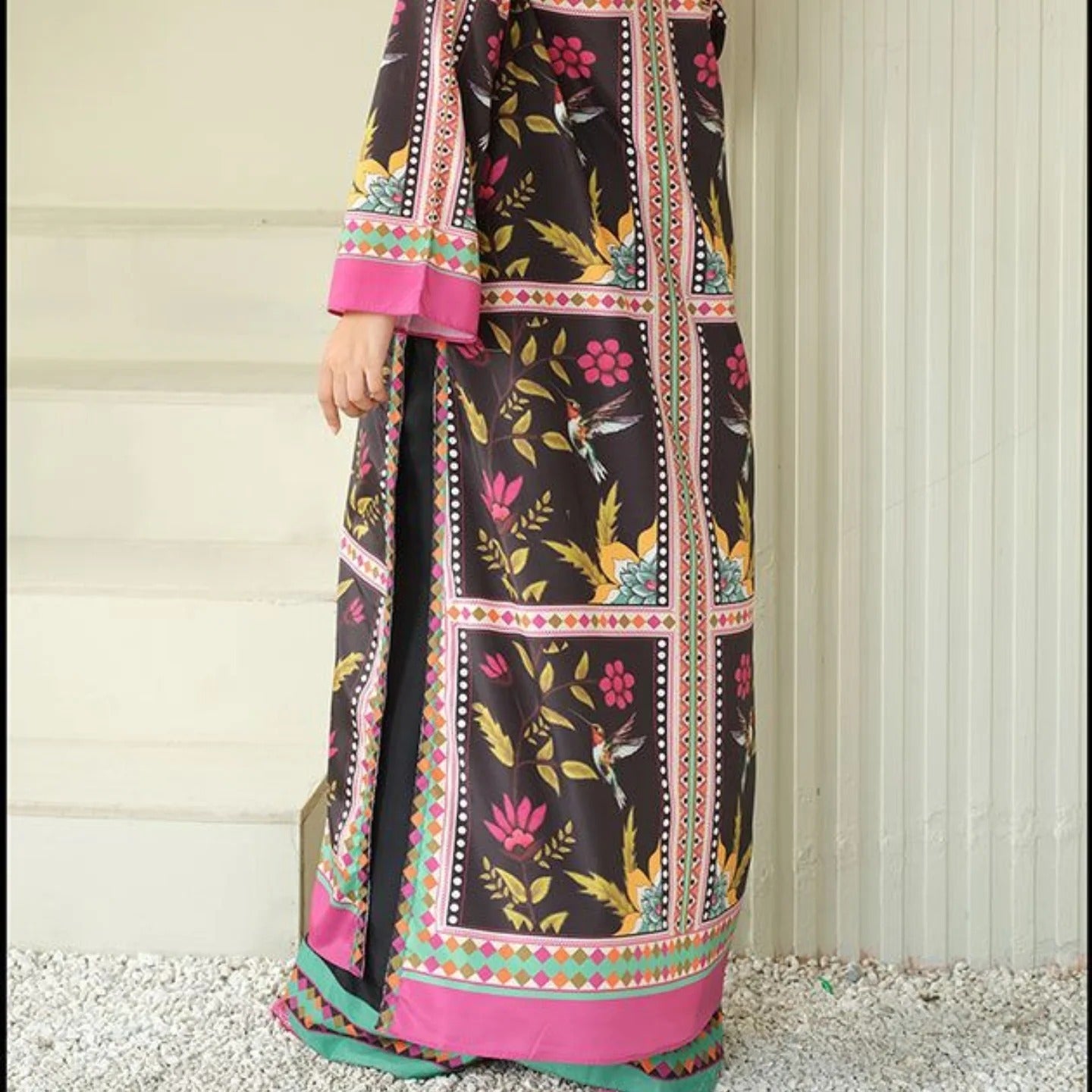 Fuchsia Aura – Digital Printed 2PC Set