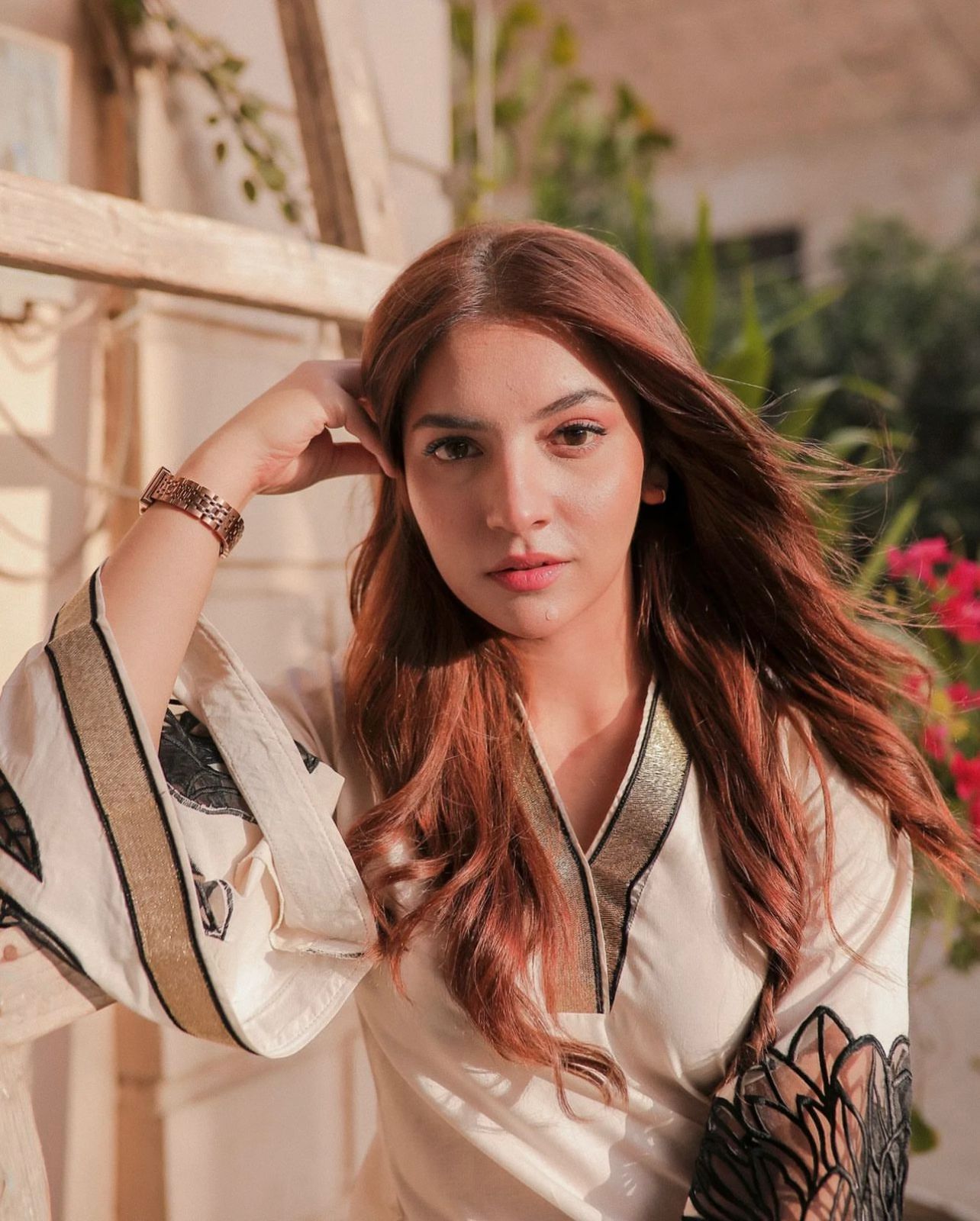 Almond Plazzo – Stitched 2PCS