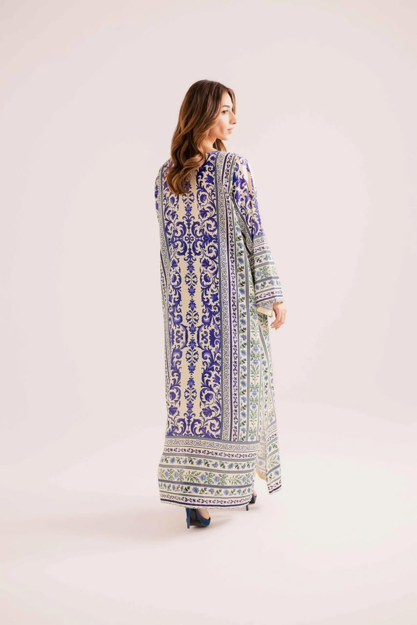 Sara – Grip Silk Kaftan 2PC
