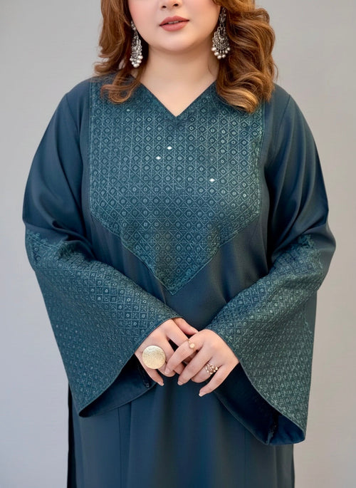 Afrozeh Winter Loom – 2PC Linen Set