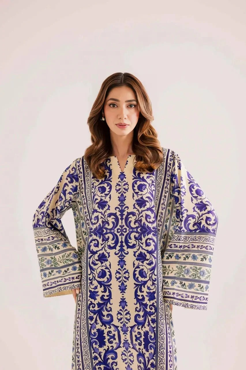 Sara – Grip Silk Kaftan 2PC