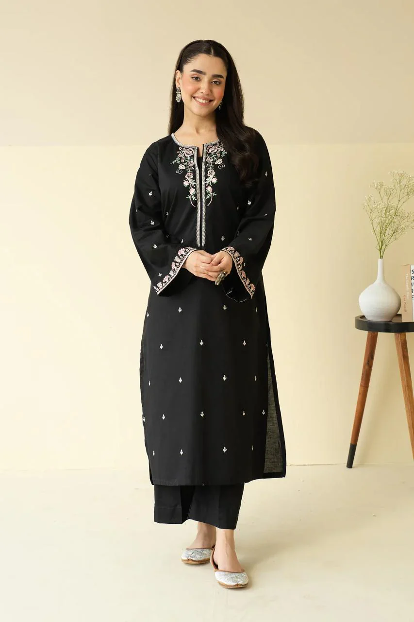 NOORVEEN ELEGANCE – 2PC EMBROIDERED SUIT