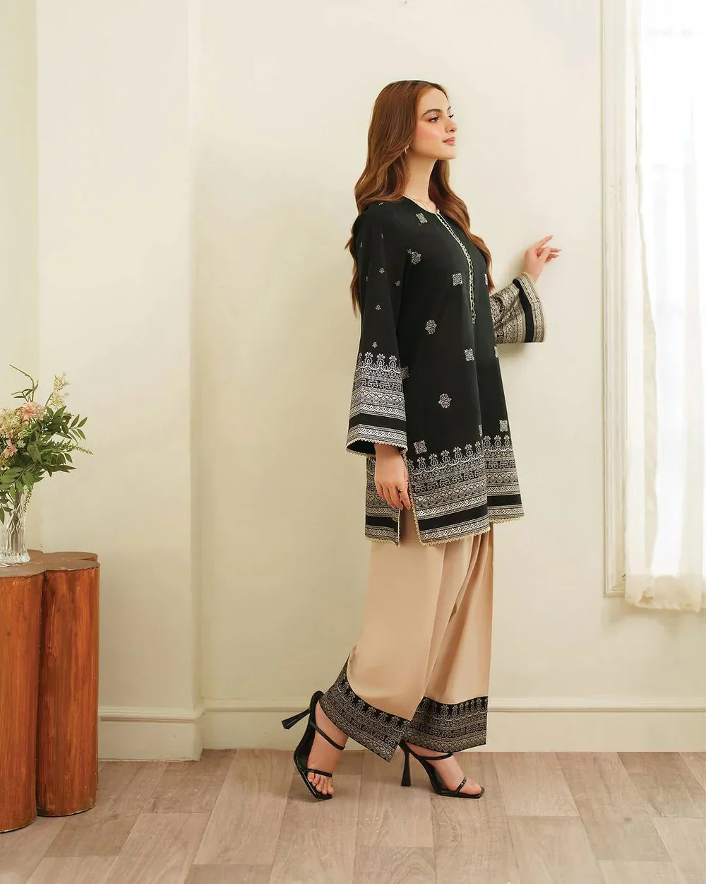 Silk Reverie – Digital Co-Ord 2-Piece Set