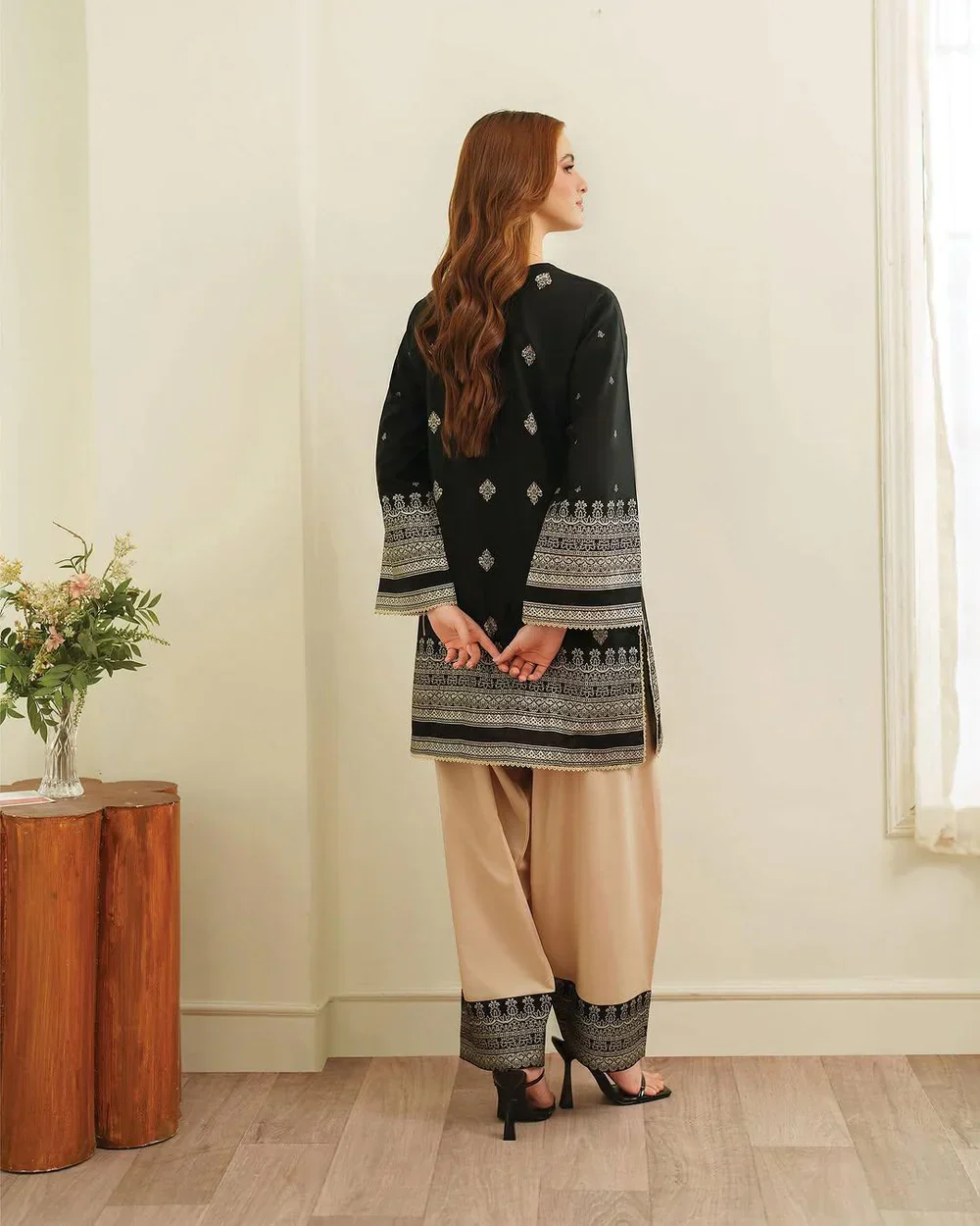 Silk Reverie – Digital Co-Ord 2-Piece Set