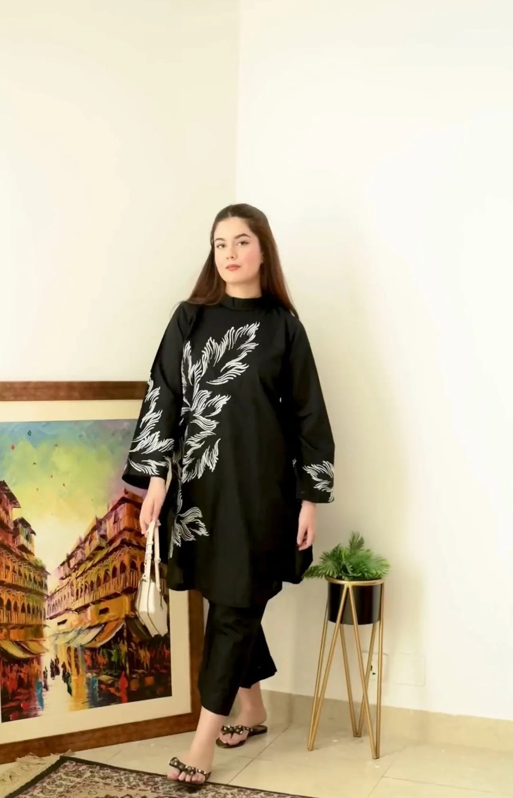 Jasmine Embroidered 2PC Suit